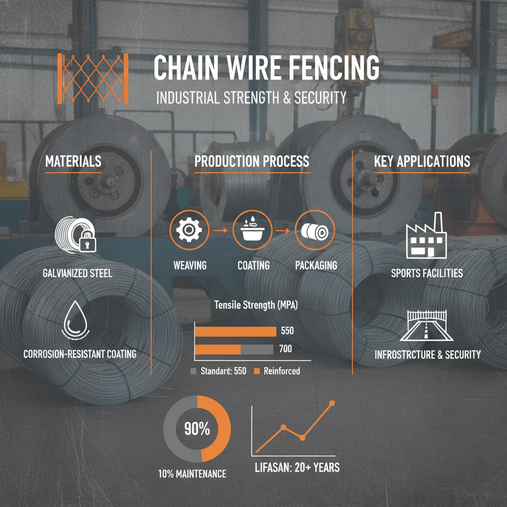 Industrial Chain Wire Fencing for Secure Perimeter Demarcation