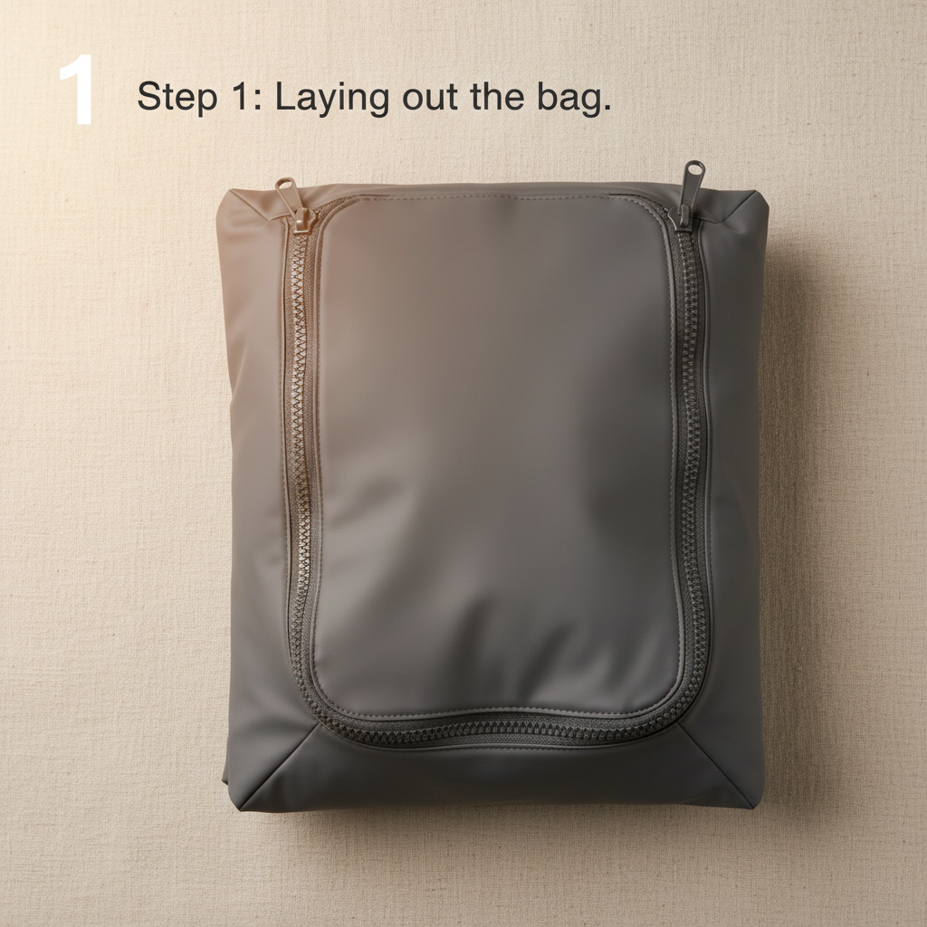 Professional Envelope Zipper Body Bag for Forensic Containment