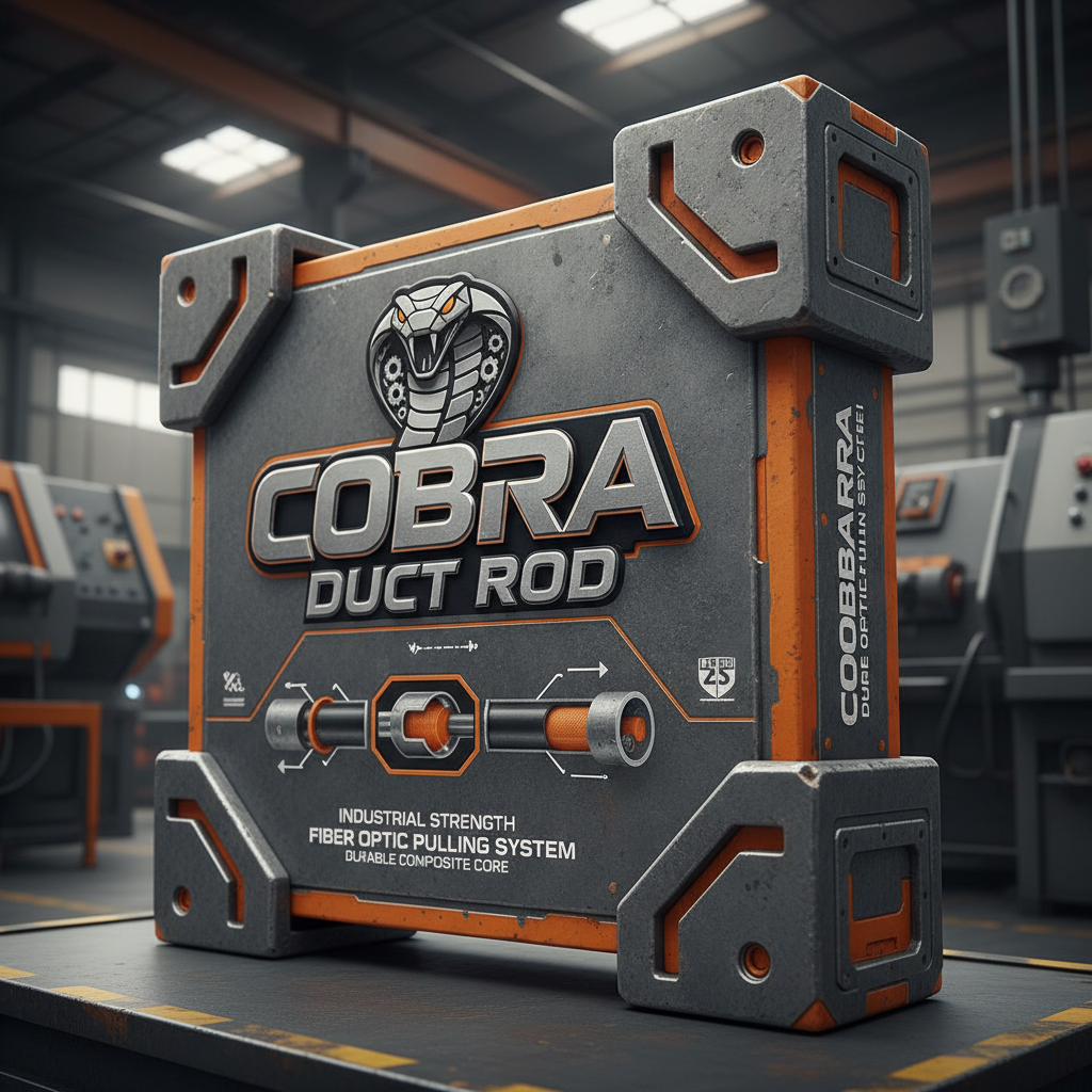 High Efficiency Cobra Duct Rod for Underground Cable Installation