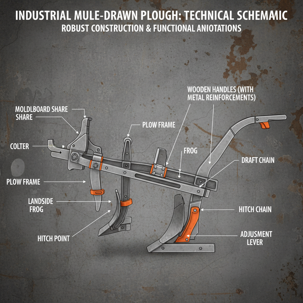 Benefits and Industrial Design of the Traditional mule drawn plough