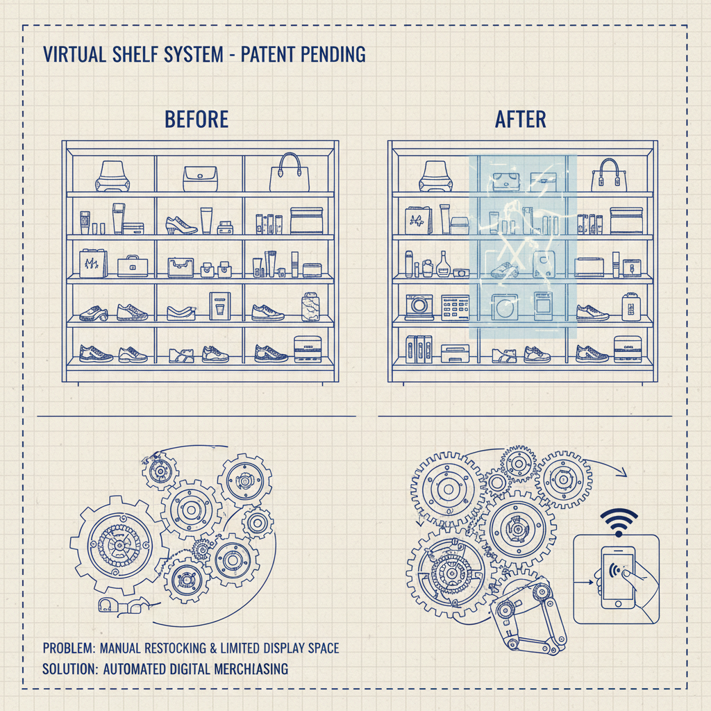 Optimizing Retail Design and Inventory with Virtual Shelves