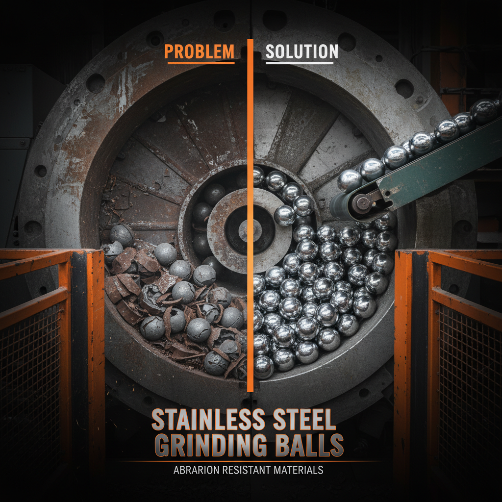 Industrial Efficiency with Premium stainless steel grinding balls