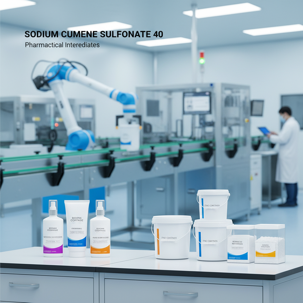 Industrial Applications and Benefits of sodium cumene sulfonate 40