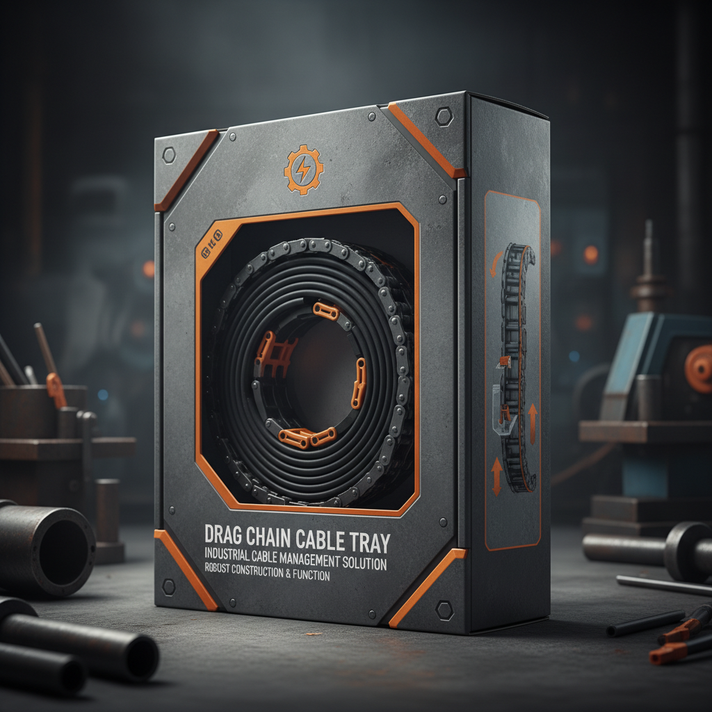 Industrial Drag Chain Cable Tray for Automation and Cable Management