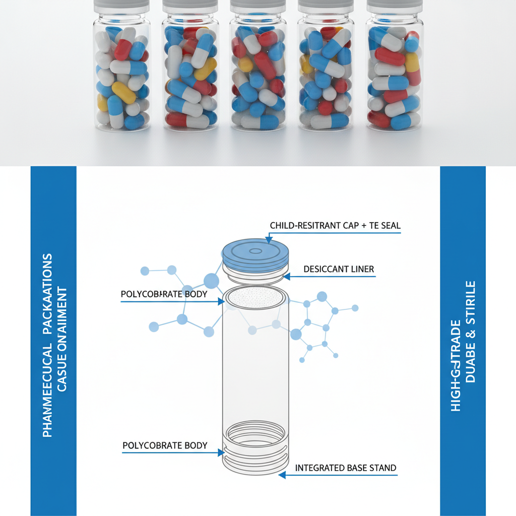 High Performance Polycarbonate Vials for Laboratory Storage