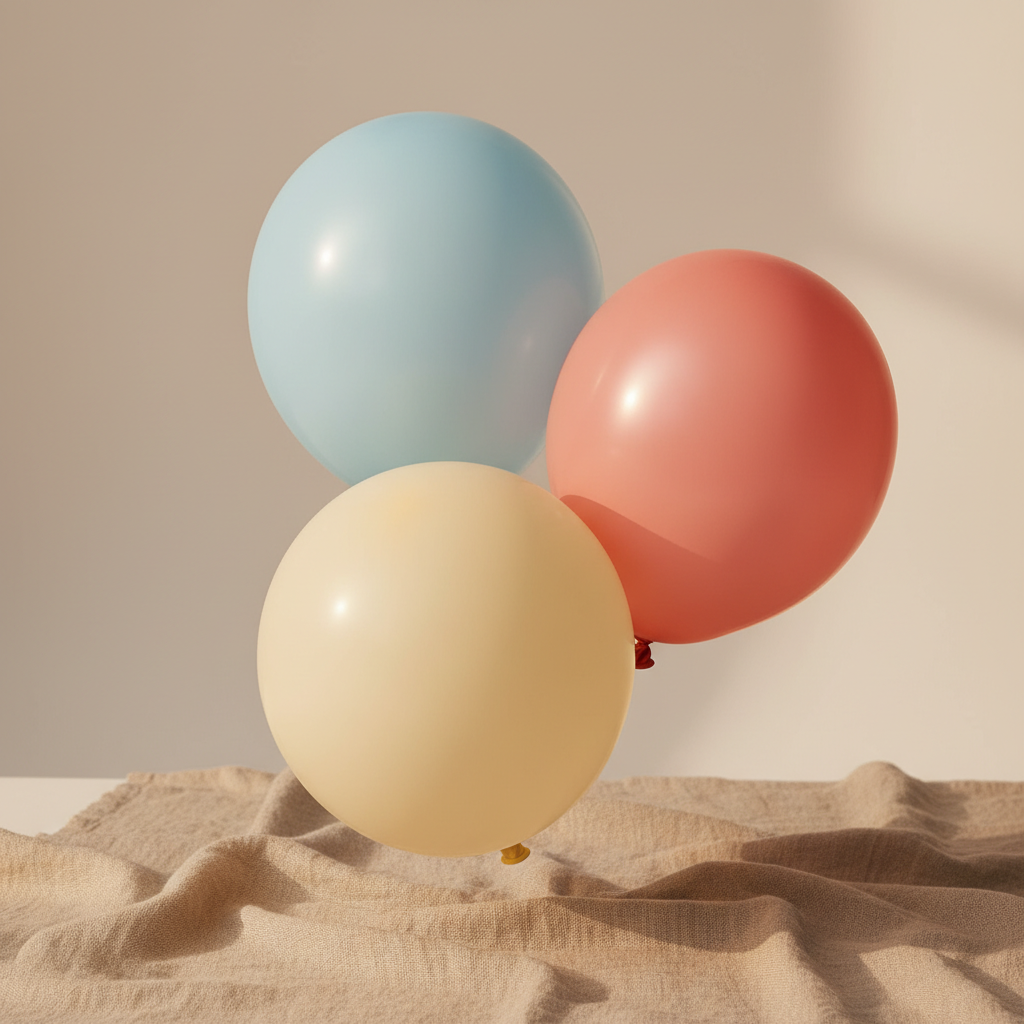 Industrial Production and Quality of 3 latex balloon Products