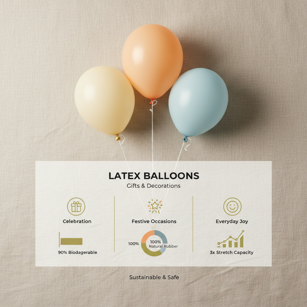 Industrial Production and Quality of 3 latex balloon Products