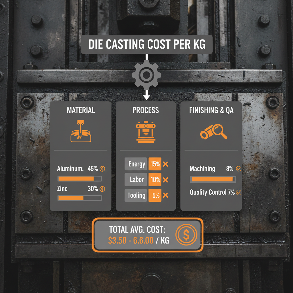 Understanding and Optimizing Die Casting Cost per kg for Manufacturing