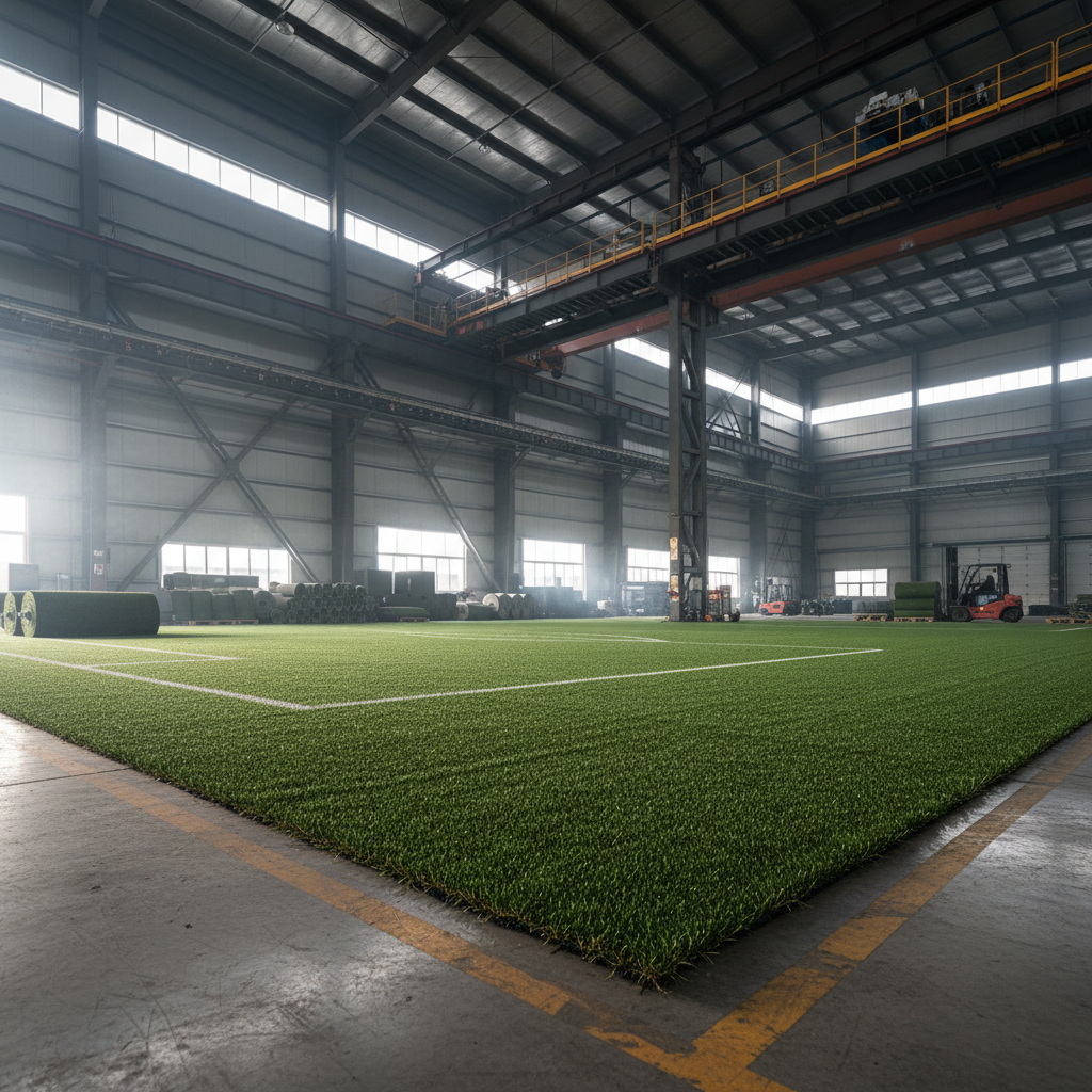 High Performance Artificial Turf Field for Modern Athletic Surfaces