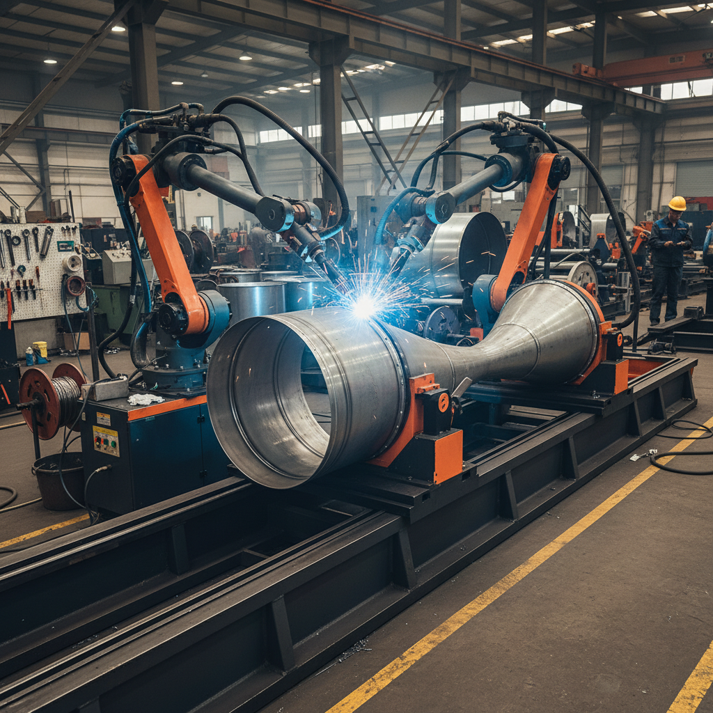 High Precision automatic pneumatic double axis welding machine