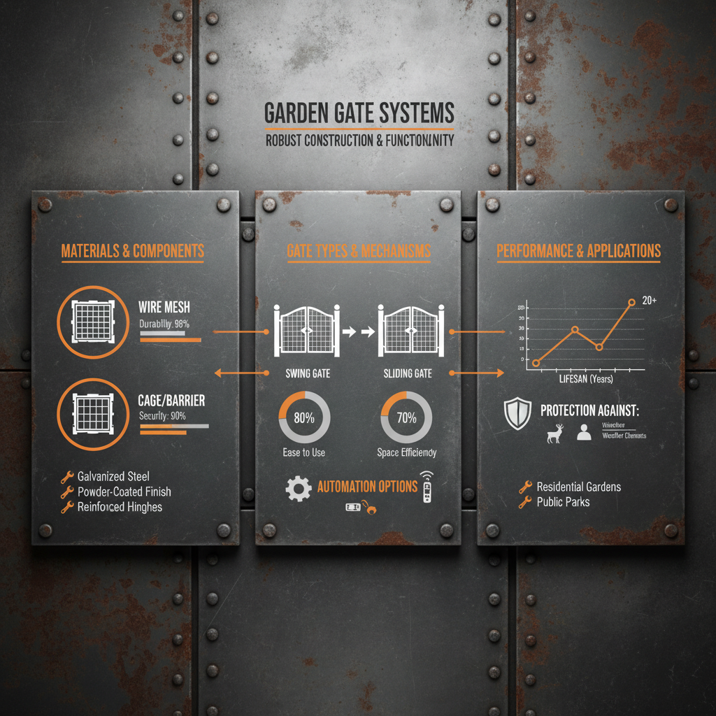 High Quality Durable and Aesthetic Metal gardengates Solutions