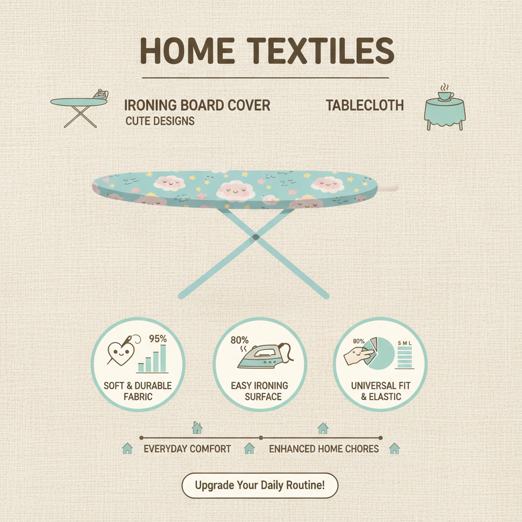 Upgrade Your Home with a Stylish Cute Ironing Board Cover