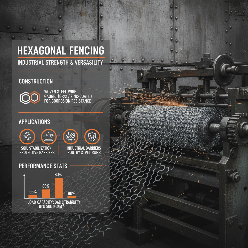 Versatile Hexagonal Fencing Solutions for Agriculture and Industry
