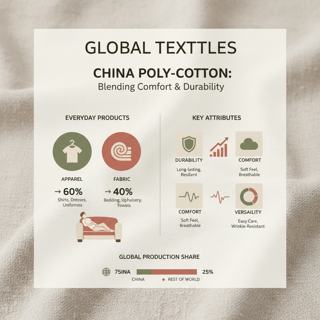 High Quality China Poly Cotton Fabrics for Durable Performance