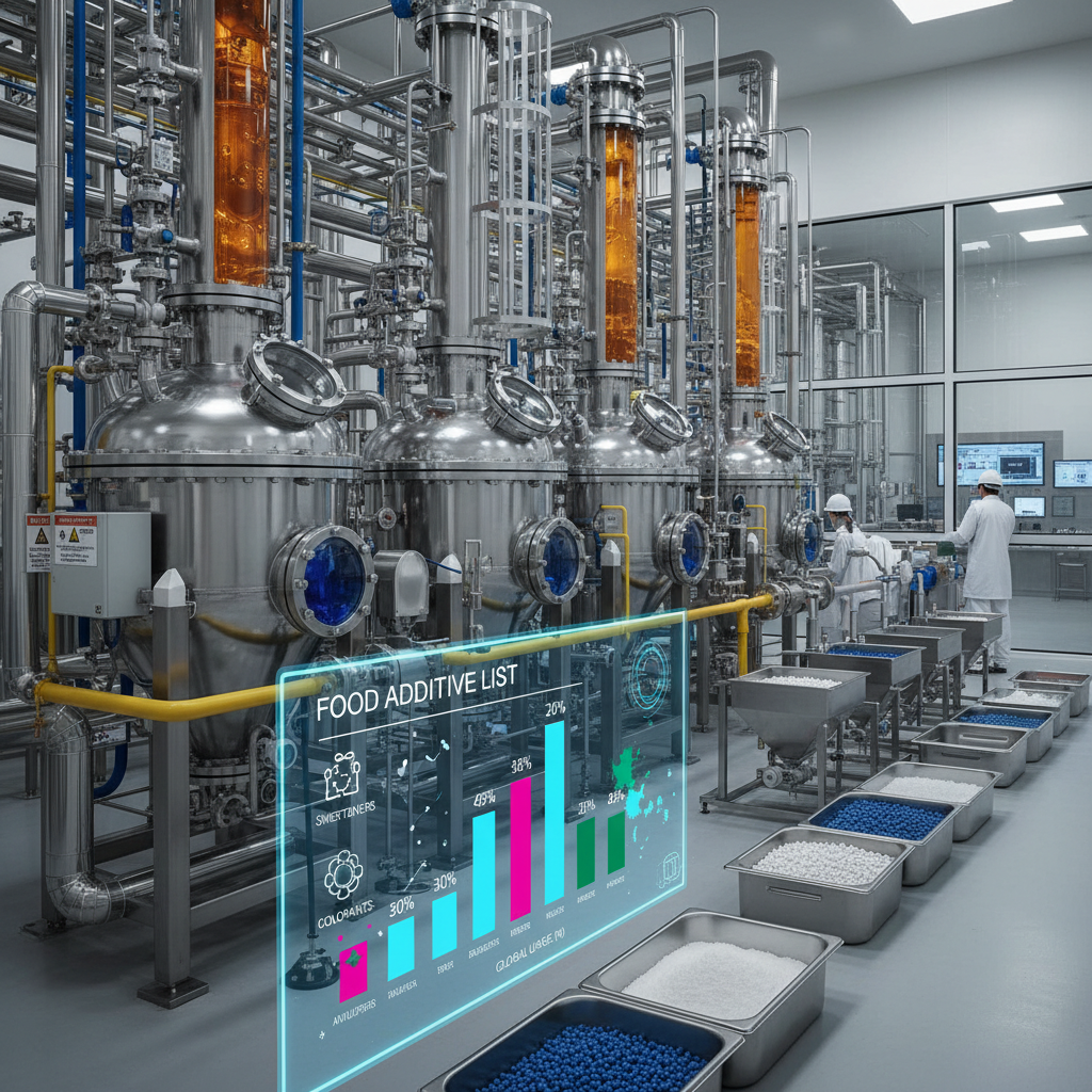 Understanding the Global Food Additive List for Food Safety