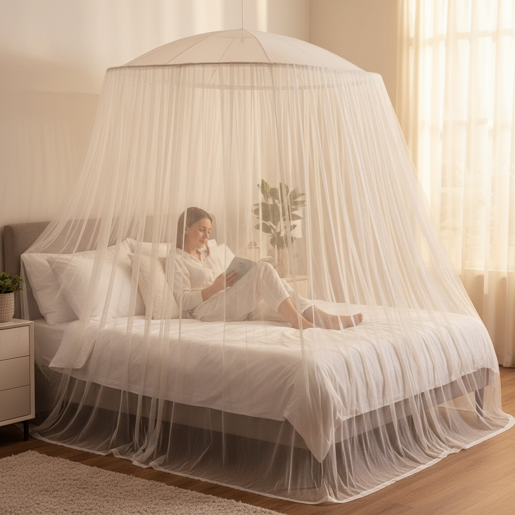 High Quality Mosquito Canopy Nets for Beds and Health Protection