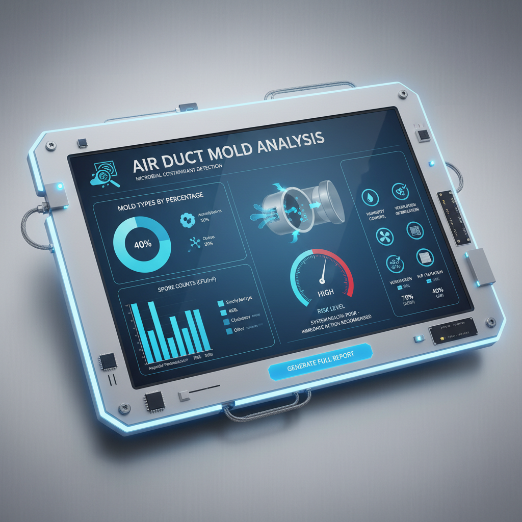 Importance and Methods of Professional air duct mold testing