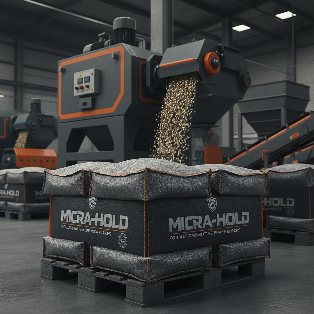 High Performance mica flakes for brake block of car Safety Engineering