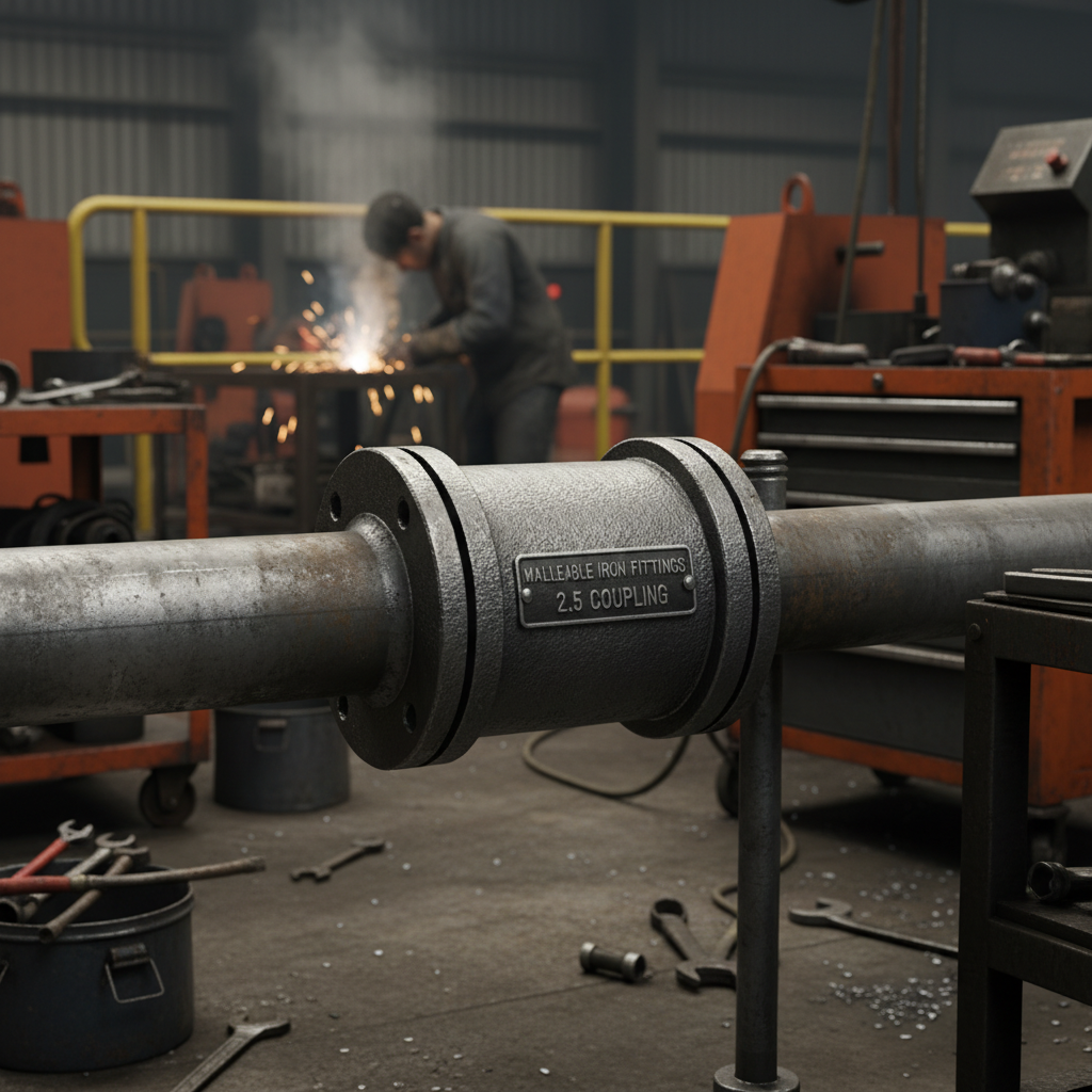 Industrial 2.5 coupling for High Pressure Piping Systems Guide