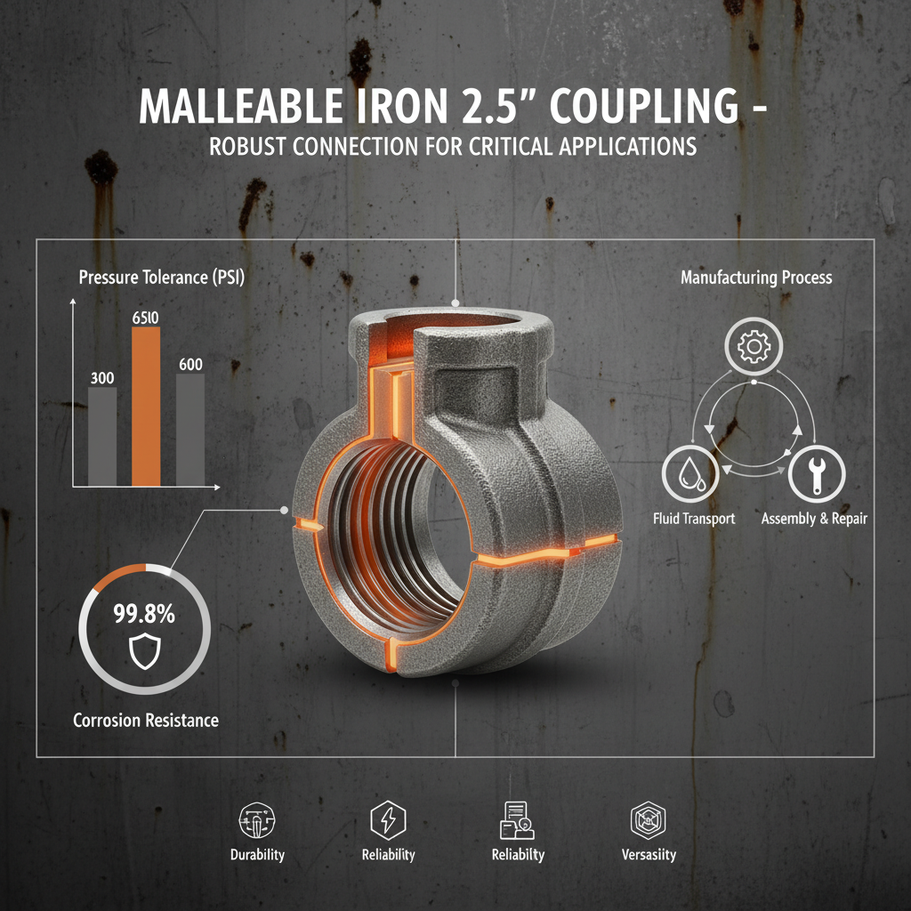 Industrial 2.5 coupling for High Pressure Piping Systems Guide