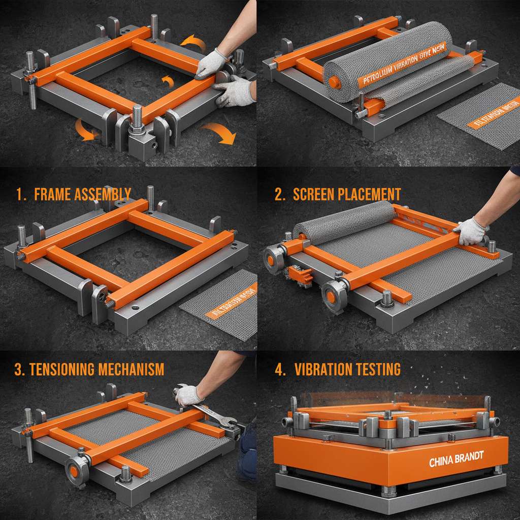 High Performance China Brandt Shaker Screens for Oil and Gas Drilling
