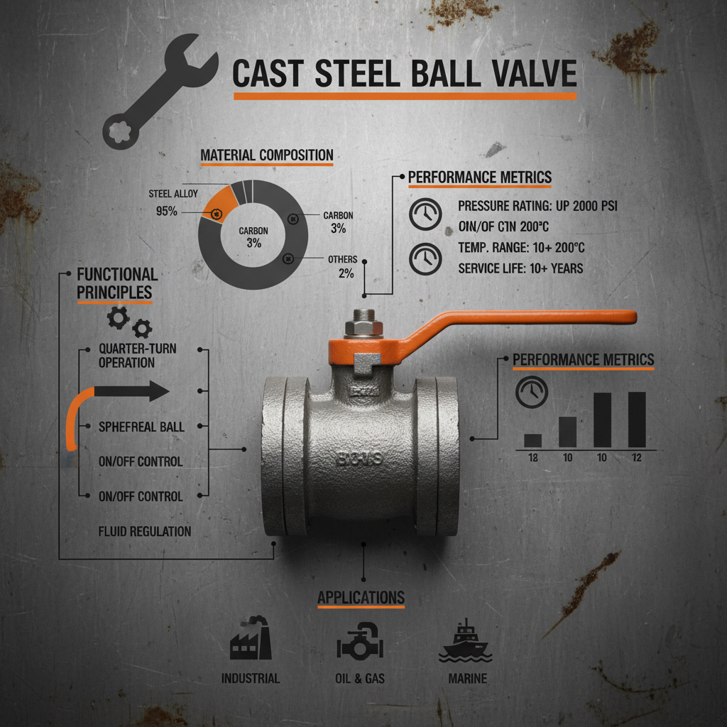 Industrial Cast Steel Ball Valve Guide for Flow Control Efficiency