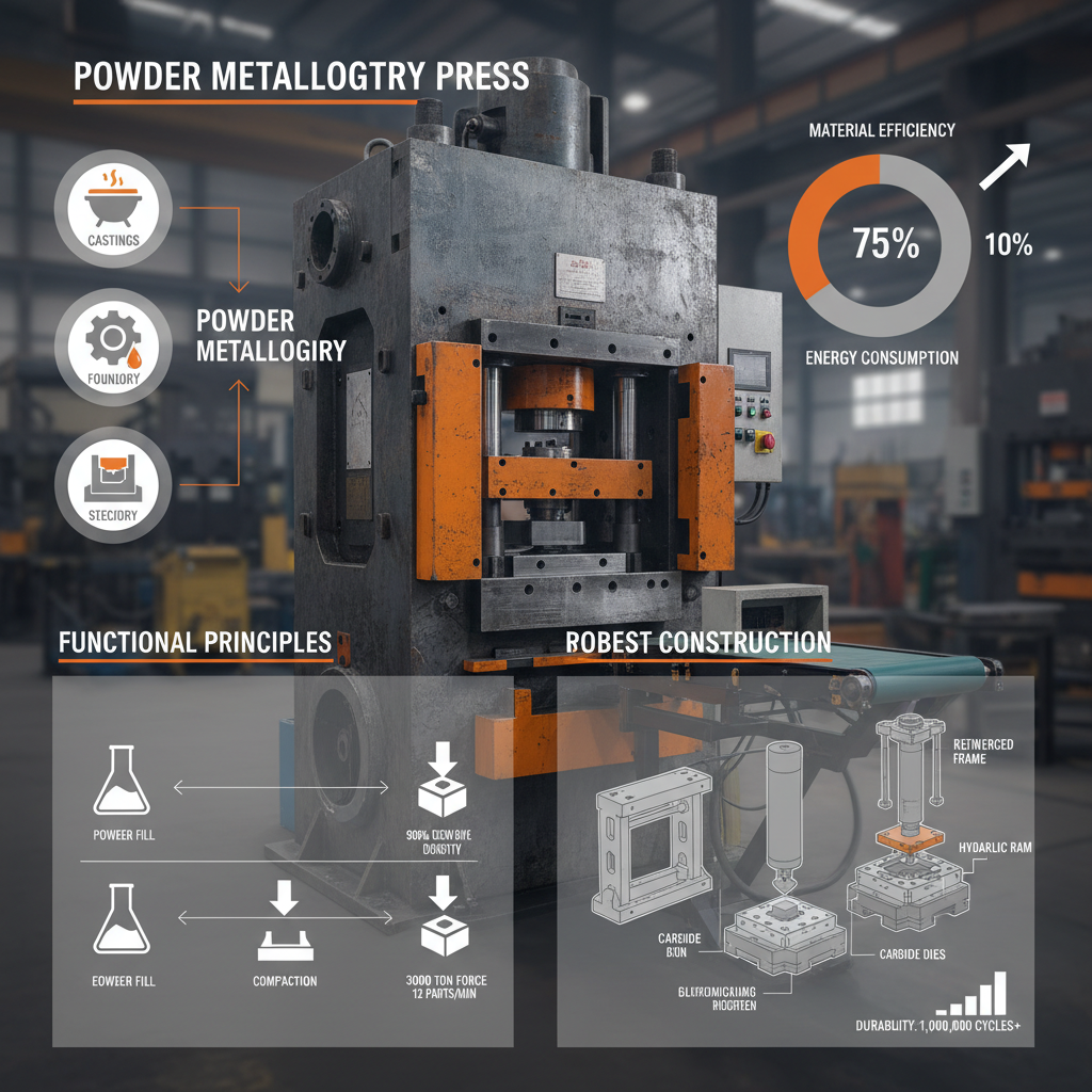 Advanced Powder Metallurgy Press for Automotive Component Production