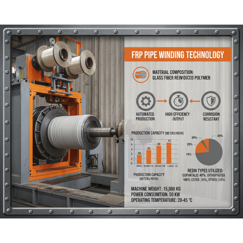 Advanced Precision FRP Pipe Winding Machine for Durable Piping