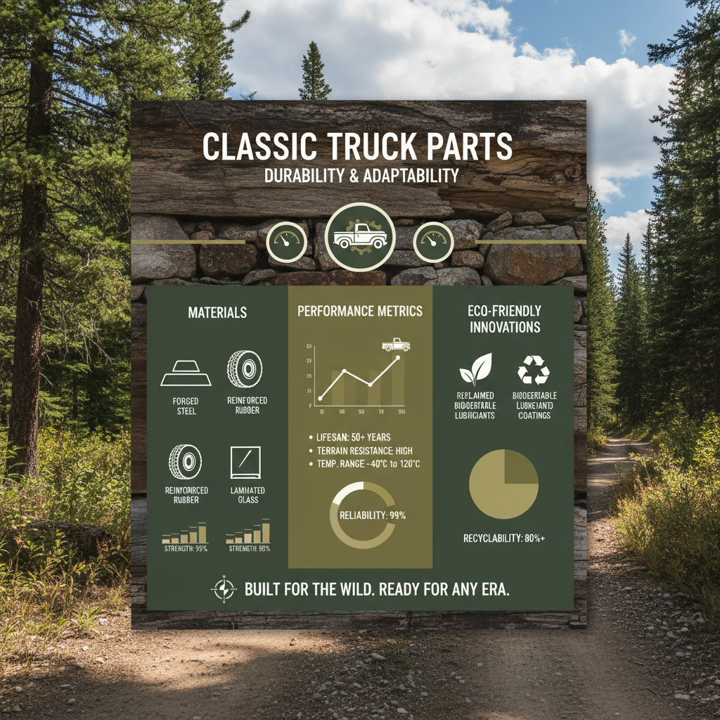 High Quality Classic Truck Parts for Vintage Vehicle Restoration