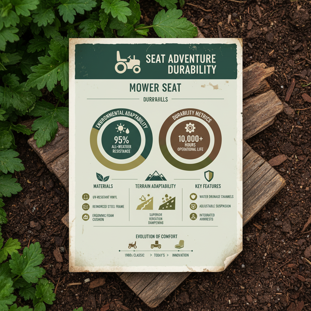 Professional Mower Seat Ergonomics and Industrial Applications