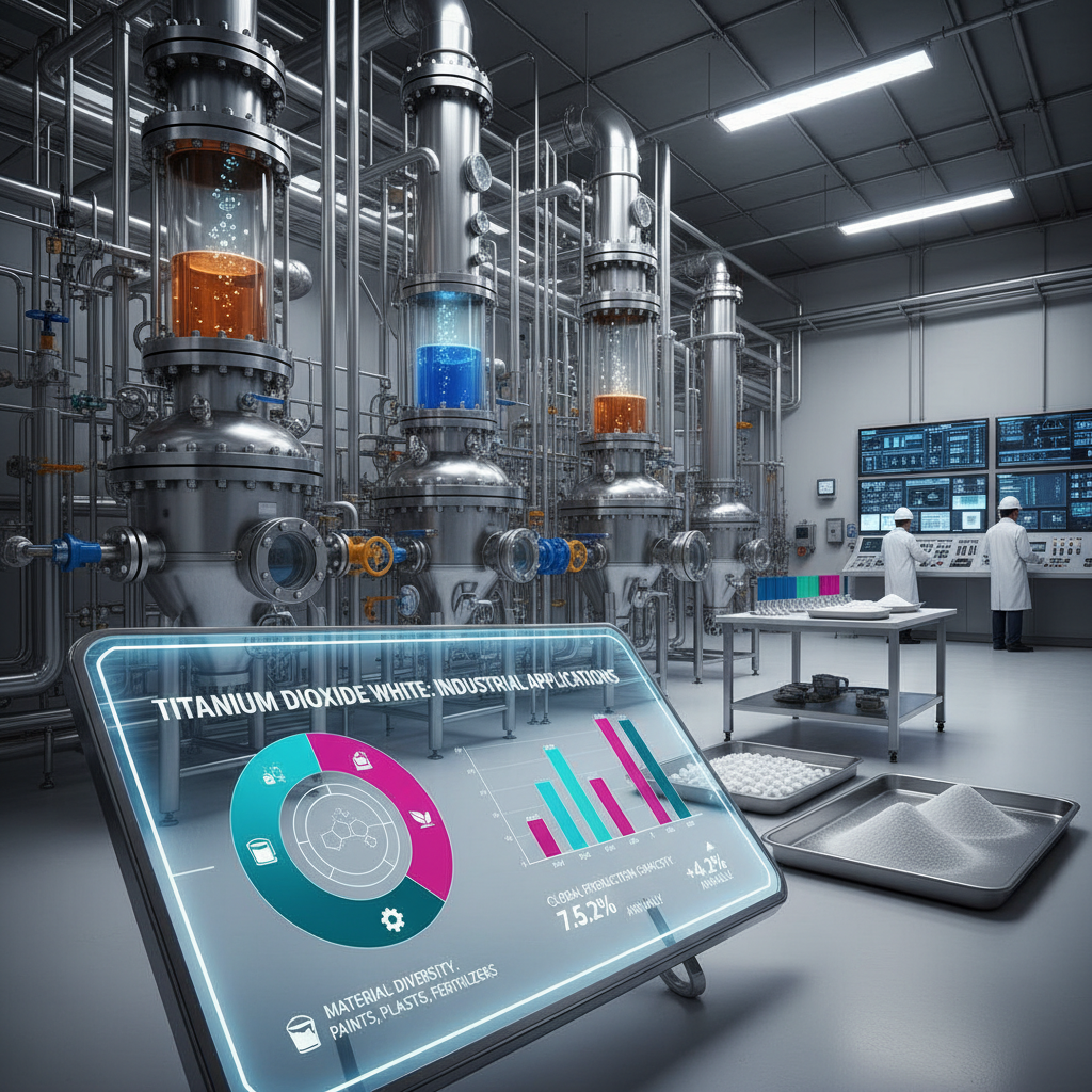 Industrial Applications and Properties of tio2 white Pigment
