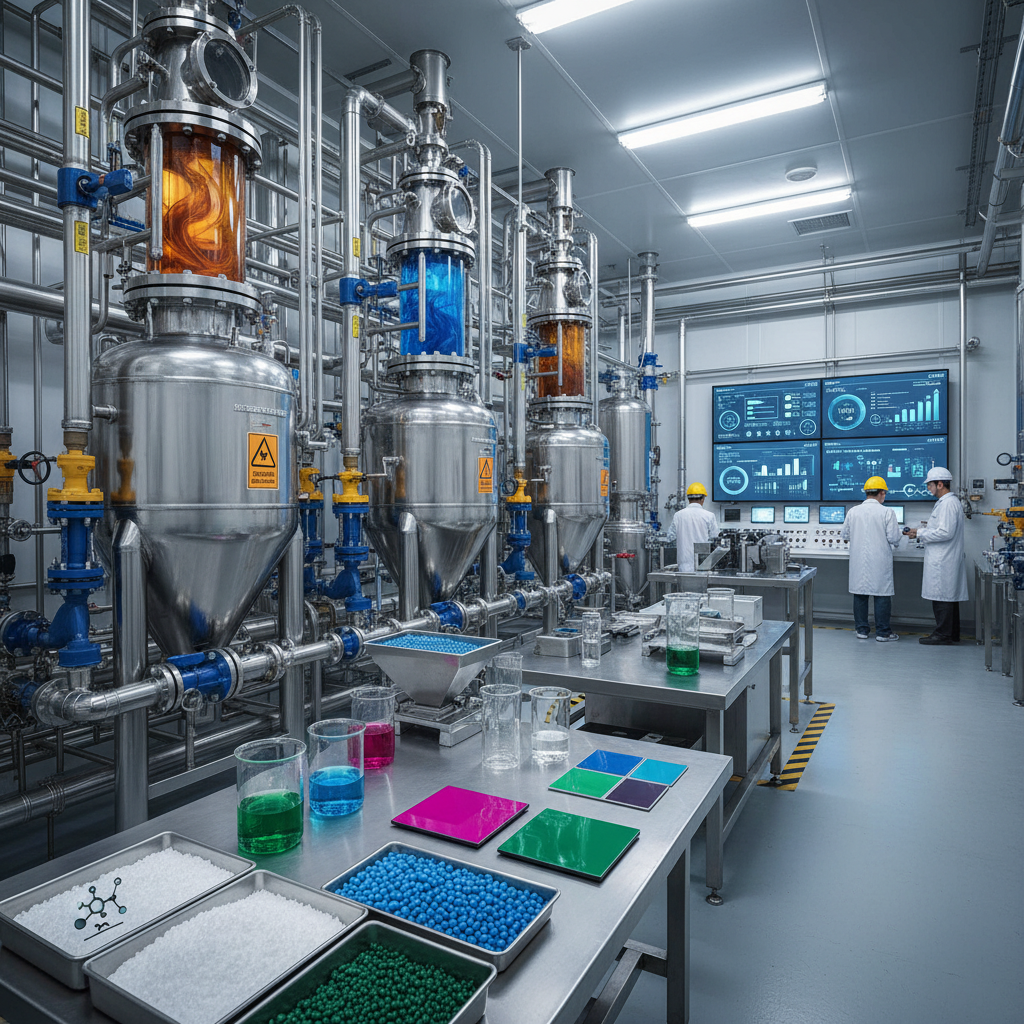 Industrial Application and Chemistry of a major textile dye
