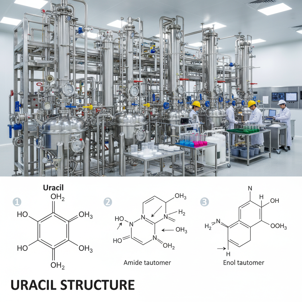 Understanding Pyrimidines and what is the structure of uracil