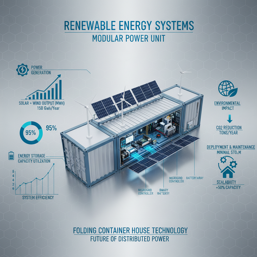 Modular Folding Container House for Rapid and Durable Housing