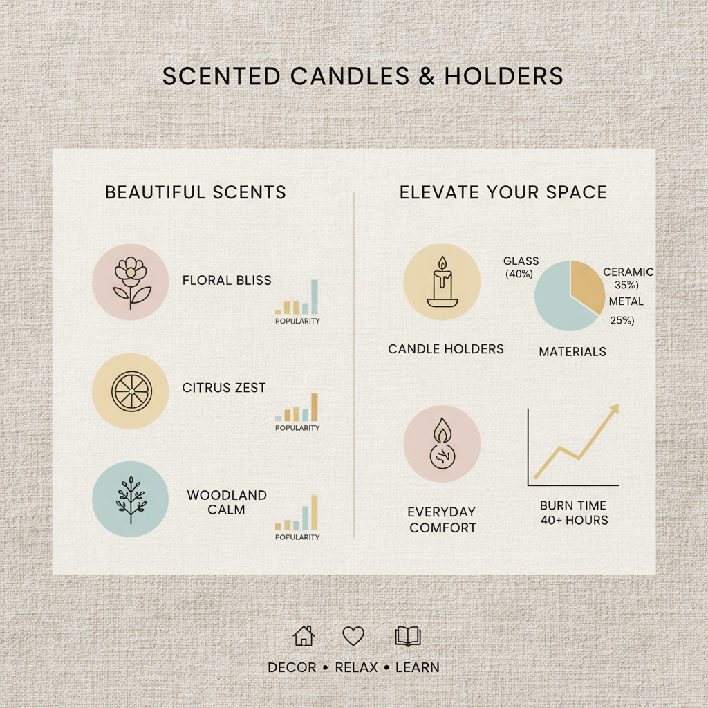 Premium Guide to Beautiful Scented Candles for Home and Wellness
