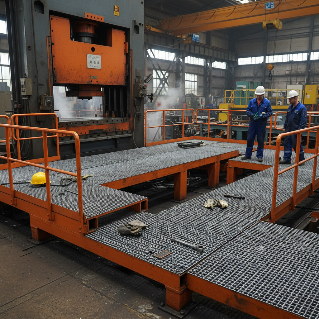 Industrial Expanded Metal Decking for Structural Flooring Solutions