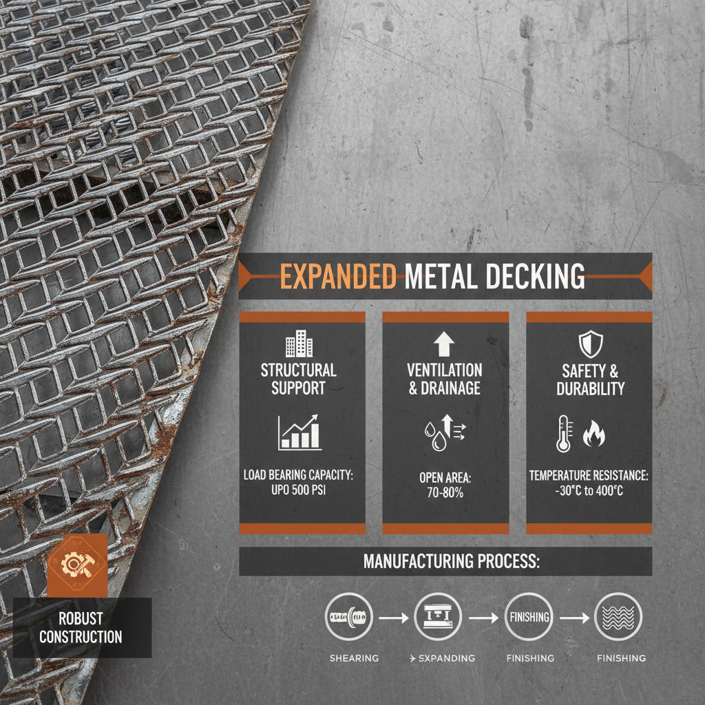Industrial Expanded Metal Decking for Structural Flooring Solutions