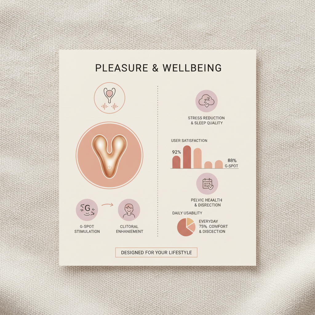 Dual Stimulation Guide for g spot and clitoral vibrator Wellness