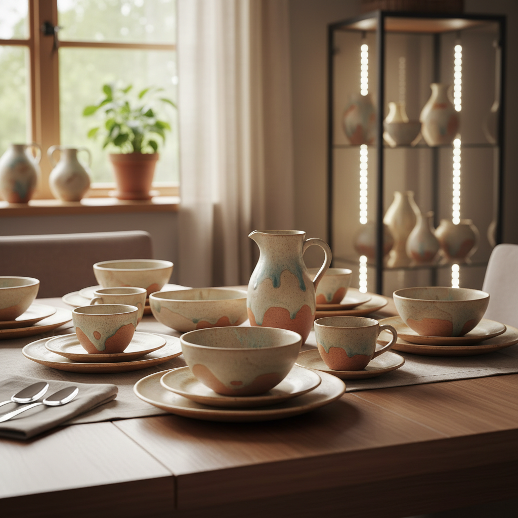 High Quality Ceramic Pottery Dinnerware for Sustainable Dining