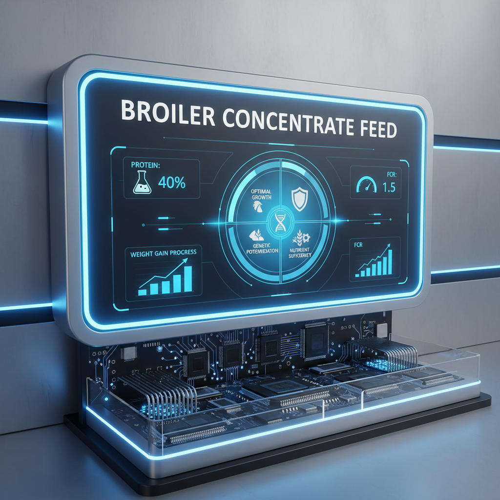 Optimize Poultry Growth with High Quality broiler concentrate feed