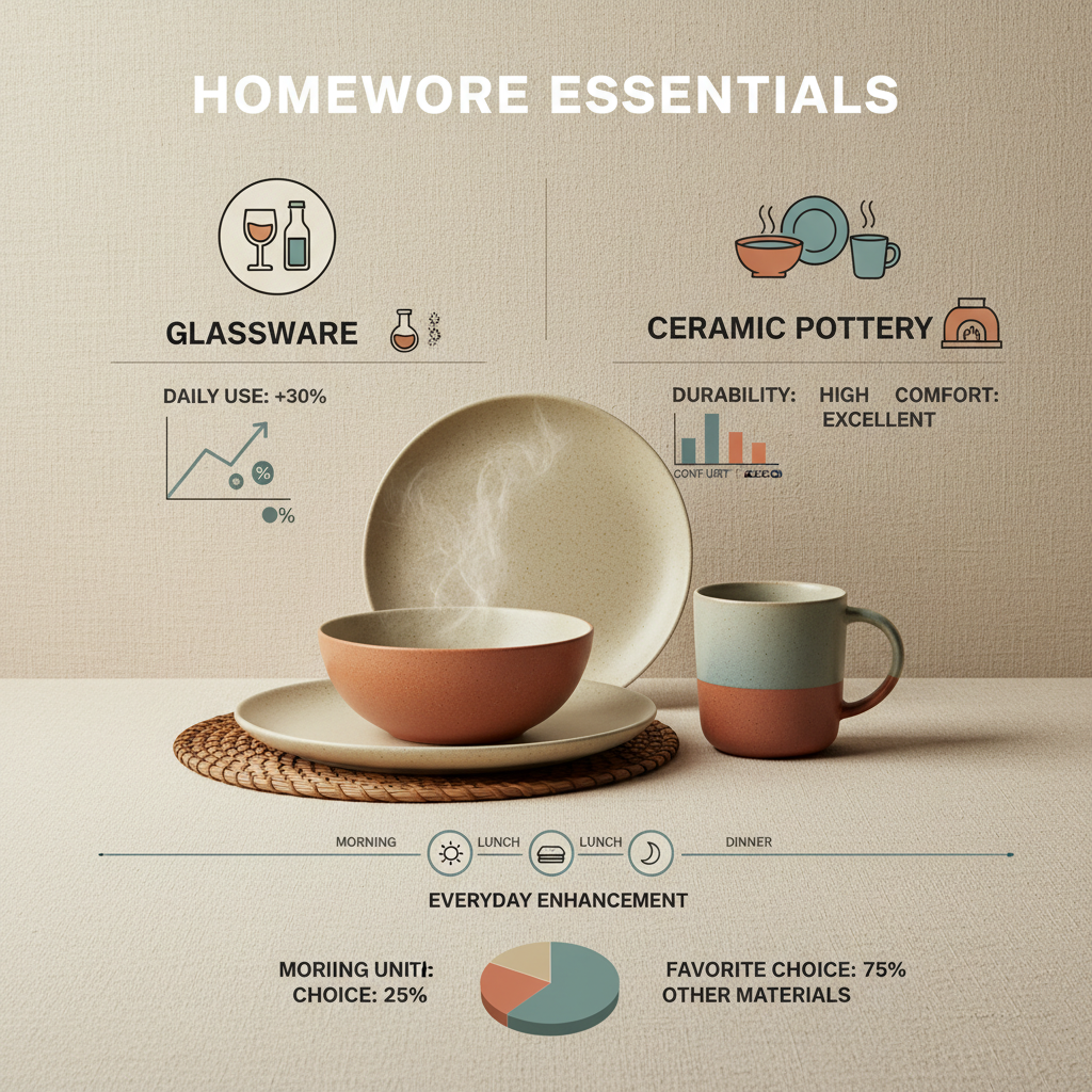 High Quality Ceramic Pottery Dinnerware for Sustainable Dining