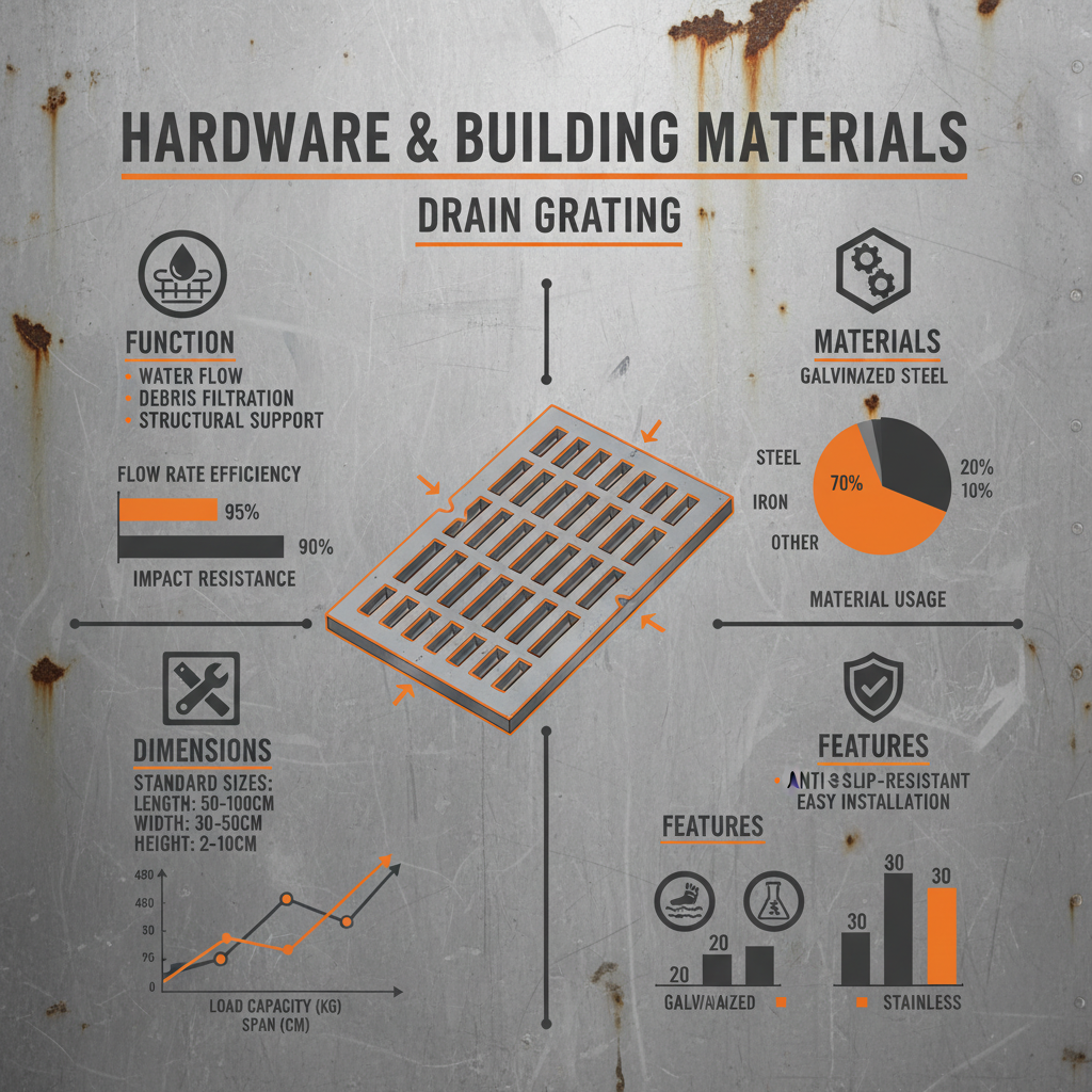 High Quality Drain Grating for Urban and Industrial Infrastructure