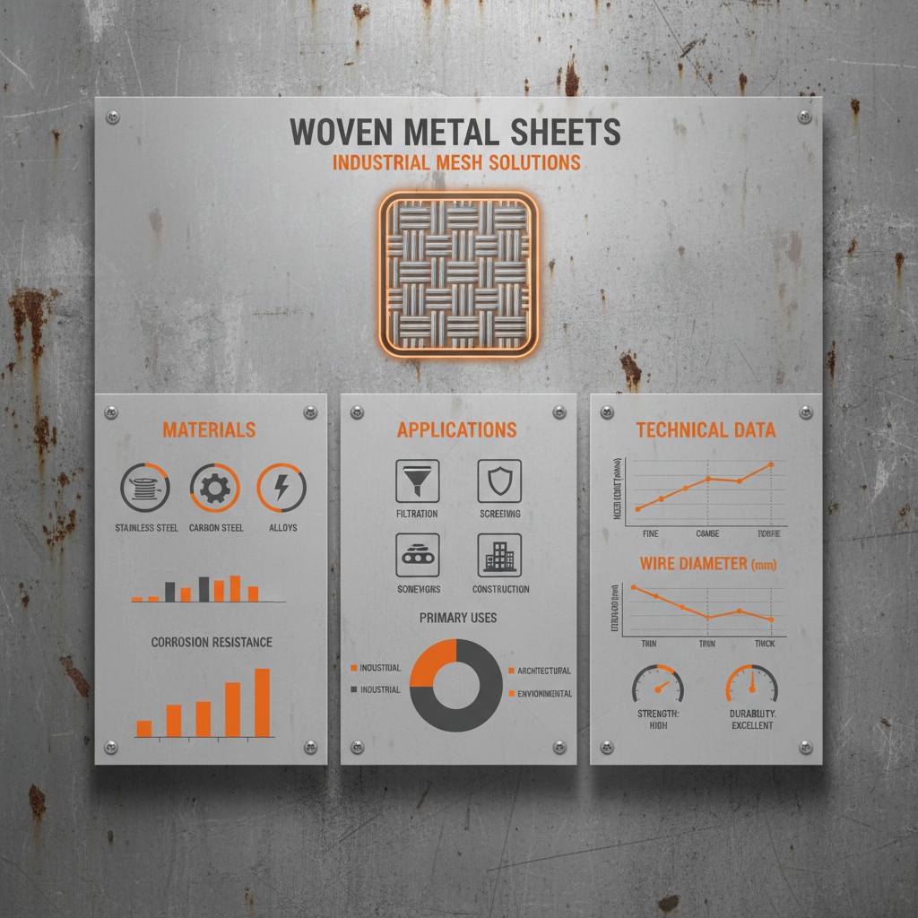 Industrial Applications and Technical Guide for woven metal sheets