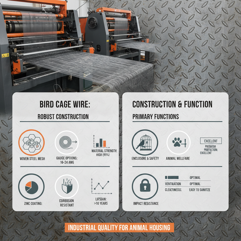 High Quality Bird Cage Wire for Professional Aviary Construction