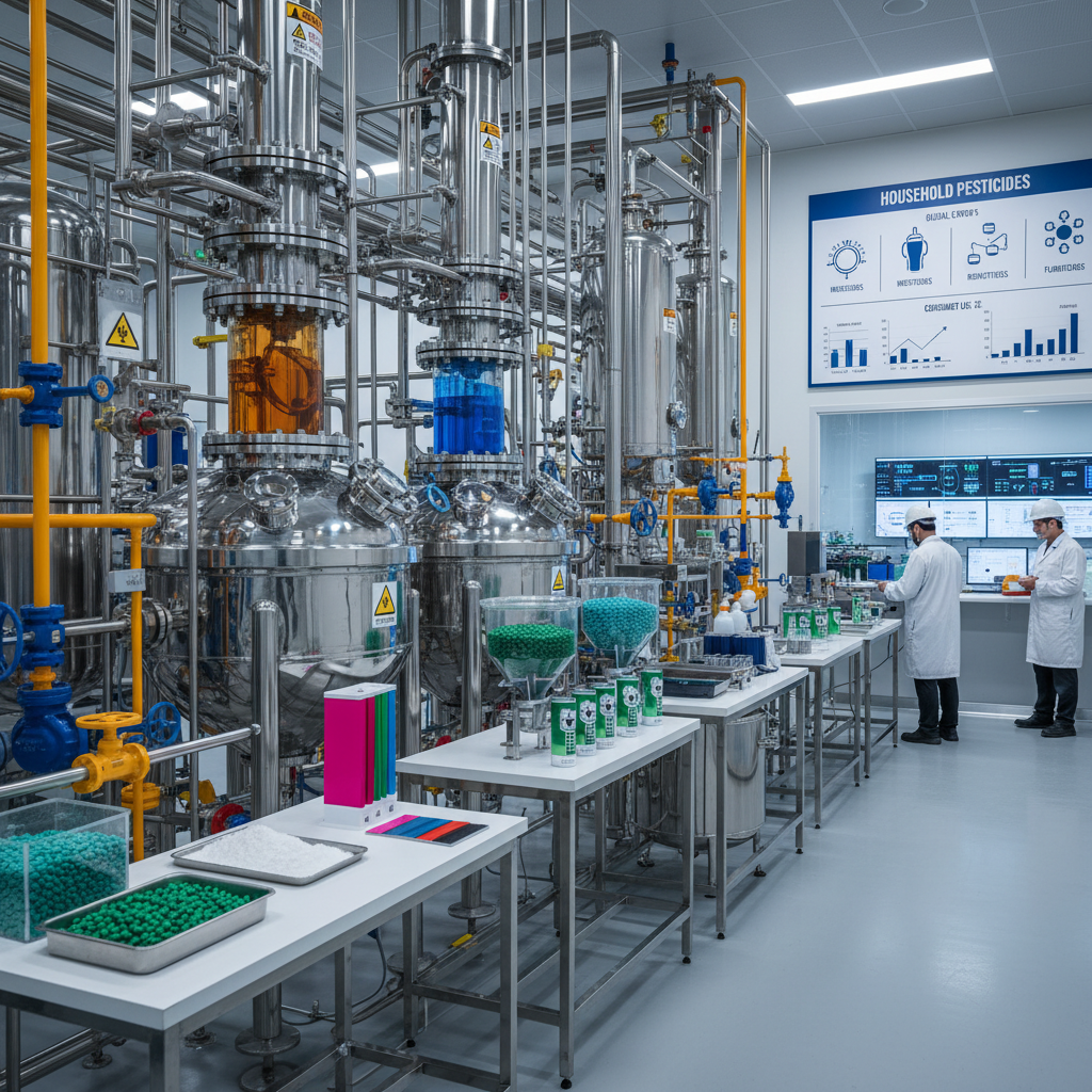 Effective Use and Innovation of Modern Household Pesticides