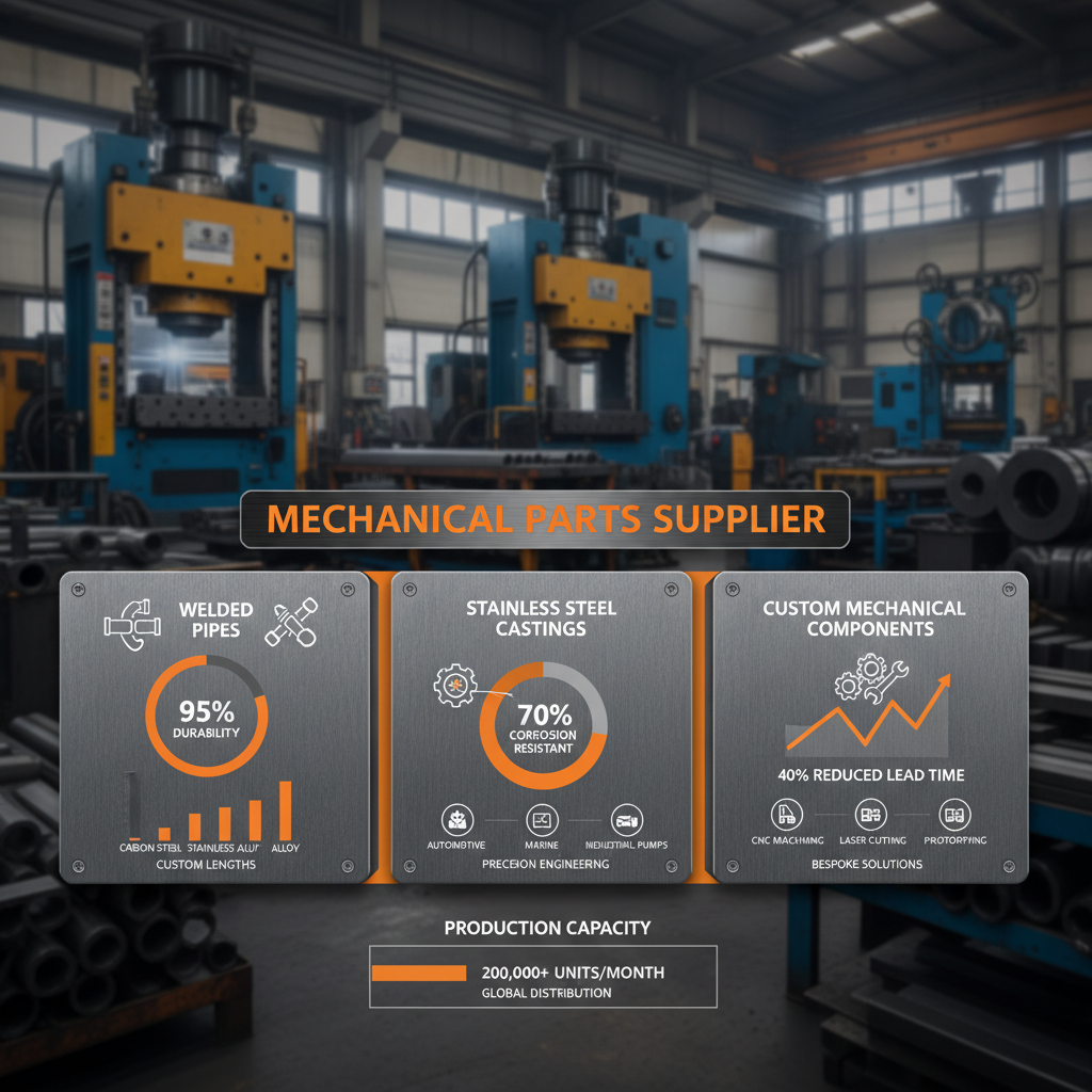 Reliable Mechanical Parts Supplier for Industrial Production