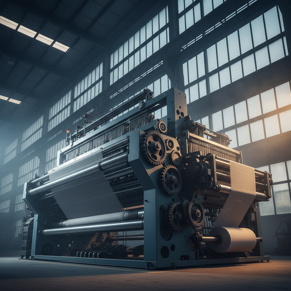 Advanced Rapier Power Loom for Technical Textile Manufacturing