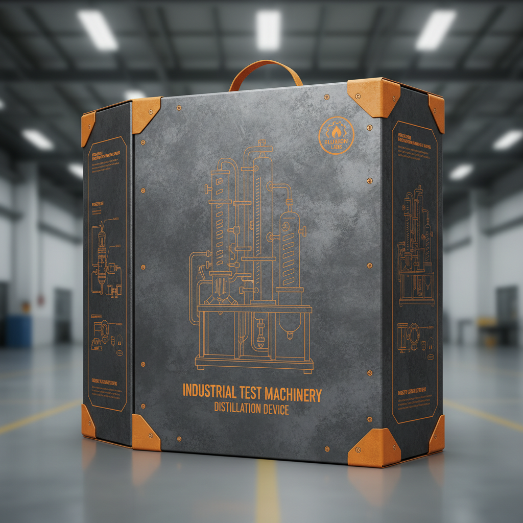 Industrial Distillation Device for Fuel Quality and Petrochemical Analysis