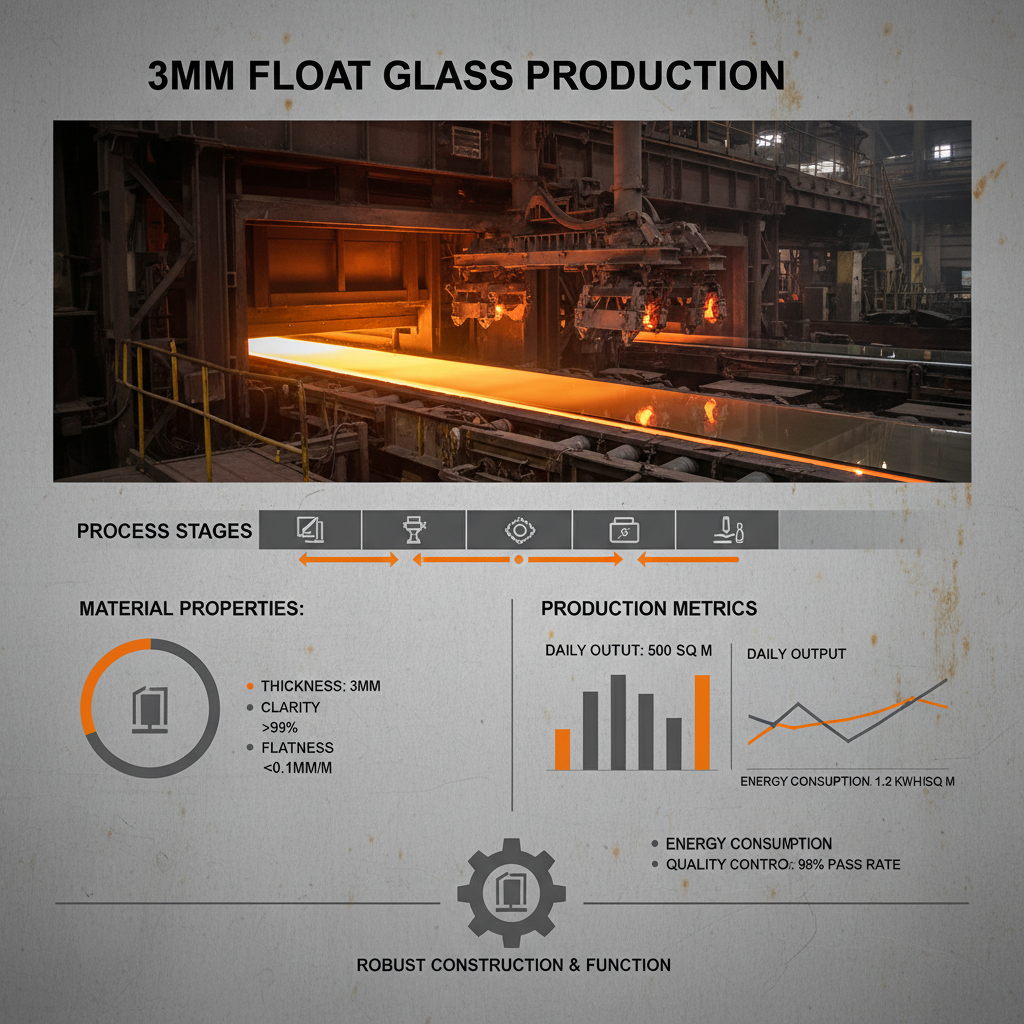 High Quality 3mm Float Glass for Architectural and Industrial Glazing
