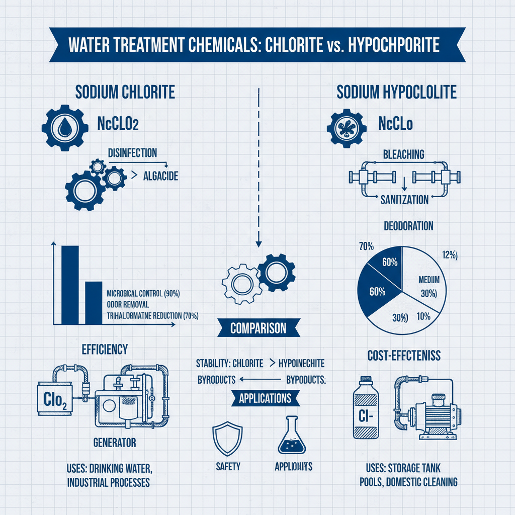 Industrial Comparison of sodium chlorite vs sodium hypochlorite
